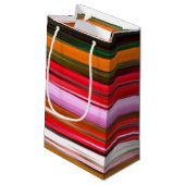 Petit Sac Cadeau Abstrait #2 : Orange blur (Dos Angle)