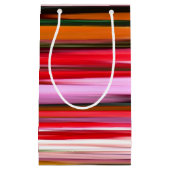 Petit Sac Cadeau Abstrait #2 : Orange blur (Devant)