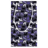 Petit Sac Cadeau Adorable Yoga mignon Pots de chat (Dos)