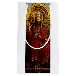 Petit Sac Cadeau Adoration de l'agneau mystique par Jan van Eyck