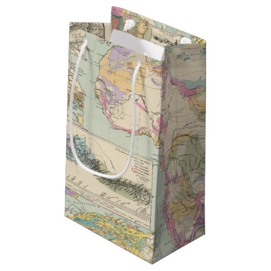 Petit Sac Cadeau Afrika - carte d'atlas de l'Afrique (Dos Angle)