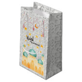 Petit Sac Cadeau Aïd Moubarak ornement arabe (Dos Angle)
