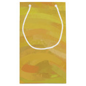 Petit Sac Cadeau Aiguille jaune ananas (Dos)