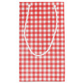 Petit Sac Cadeau Aiguilles à coudre En vichy (Dos)