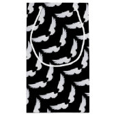 Petit Sac Cadeau Ailes de l'Ange blanc tombant (Dos)