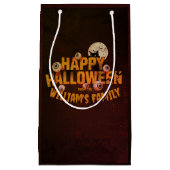 Petit Sac Cadeau Ajouter Vos Propres Mots Custom Halloween Monster (Devant)