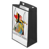 Petit Sac Cadeau Alice à Wonderland (Devant Angle)