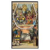 Petit Sac Cadeau Alice à Wonderland Cheshire Cat Characters (Dos)