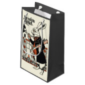 Petit Sac Cadeau Alice White Rabbit Classic Wonderland (Dos Angle)