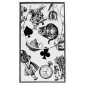 Petit Sac Cadeau Alice White Rabbit Wonderland Classic (Dos)