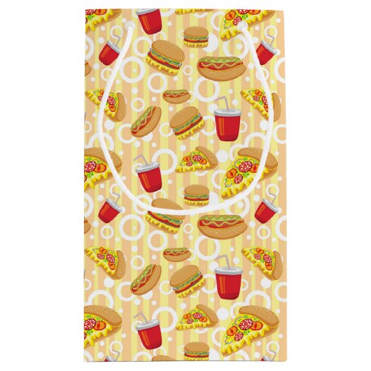 Petit Sac Cadeau Aliments de préparation rapide (Dos)