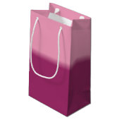 Petit Sac Cadeau Amaranth rose et Amaranth violet (Dos Angle)