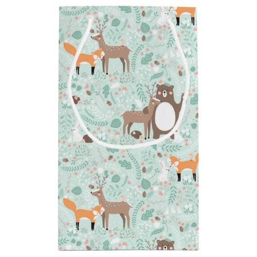 Petit Sac Cadeau Amis de forêt (Dos)