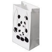 Petit Sac Cadeau Amitié des pandas (Dos Angle)