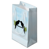 Petit Sac Cadeau Amour du perroquet (Devant Angle)