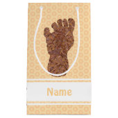 Petit Sac Cadeau Amusement de Bigfoot de voie de Sasquatch (Devant)