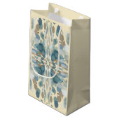 Petit Sac Cadeau Amusement estival Ocean Spray Splatter Art Abstrai (Dos Angle)