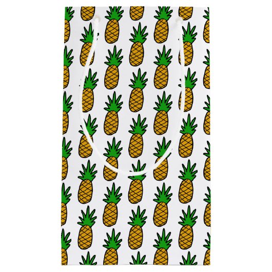 Petit Sac Cadeau Ananas (Devant)