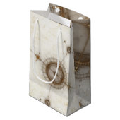Petit Sac Cadeau Ancient Nautical Chart (Devant Angle)