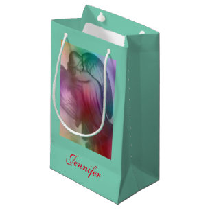 Petit Sac Cadeau Angel arc-en-ciel