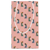 Petit Sac Cadeau Anges de la joie Noël (Dos)