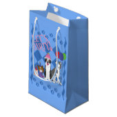 Petit Sac Cadeau Animaux de fête (Devant Angle)