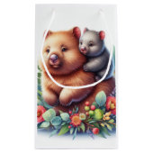 Petit Sac Cadeau Animaux de la faune Wombat (Dos)