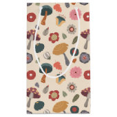 Petit Sac Cadeau Animaux des bois 1er anniversaire Wild One - Triba (Dos)