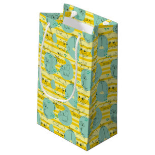 Petit Sac Cadeau Animaux mignons jouant avec de l'eau 2