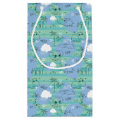 Petit Sac Cadeau Animaux mignons jouant avec de l'eau 3 (Dos)