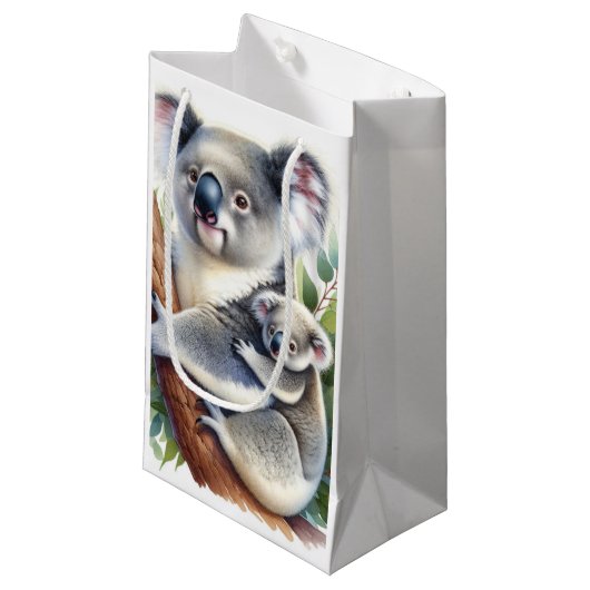 Petit Sac Cadeau Animaux sauvages Koala (Devant Angle)