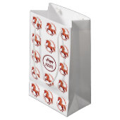 Petit Sac Cadeau Année du cheval 2026 (Devant Angle)
