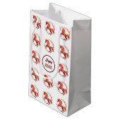 Petit Sac Cadeau Année du cheval 2026 (Dos Angle)