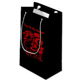 Petit Sac Cadeau Année Du Dragon 2024 (Dos Angle)