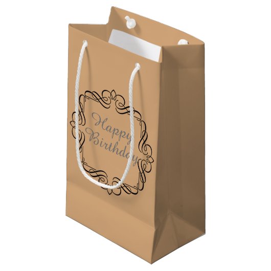 Petit Sac Cadeau Anniversaire (Devant Angle)