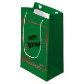 Petit Sac Cadeau Anniversaire (Devant Angle)