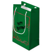 Petit Sac Cadeau Anniversaire (Dos Angle)