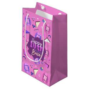 Petit Sac Cadeau Anniversaire de Retro Pink Tamagotchi