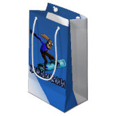 Petit Sac Cadeau Anniversaire du lapin (Devant Angle)