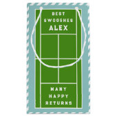 Petit Sac Cadeau Anniversaire du tennis créatif (Dos)