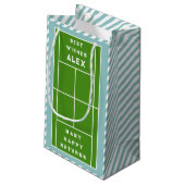 Petit Sac Cadeau Anniversaire du tennis créatif (Dos Angle)