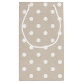 Petit Sac Cadeau Anniversaire Golden Retriever Chiot avec lunettes  (Dos)