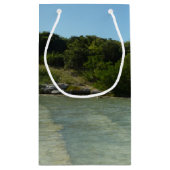 Petit Sac Cadeau Antiguan Beach Beautiful Tropical Landscape (Dos)