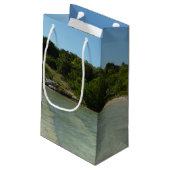 Petit Sac Cadeau Antiguan Beach Beautiful Tropical Landscape (Dos Angle)