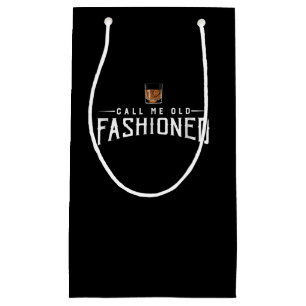 Petit Sac Cadeau Appelez-moi un vieux whisky