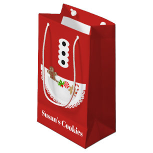 Petit Sac Cadeau Apron pain d'épices fête d'échange de biscuit de N