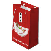 Petit Sac Cadeau Apron pain d'épices fête d'échange de biscuit de N (Dos Angle)