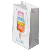 Petit Sac Cadeau Aquarelle (Dos Angle)