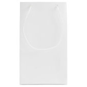 Petit Sac Cadeau Aquarelle Bunny d'anniversaire (Dos)