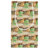 Petit Sac Cadeau Aquarelle de grenouille à bois (Devant)